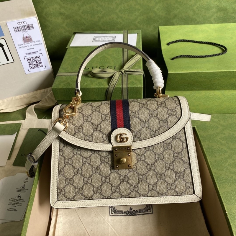 G*u*i top handle bags